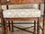 Hekman Furniture Hekman Burl Wood, Faux Bamboo Console With Nesting Stools & Brass Accents For Sale - Image 4 of 14