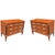 Late 18th Century Important Pair of Neoclassical Commodes For Sale - Image 4 of 4