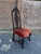 Brown Pair of Antique Anglo-Dutch 19th Century Walnut Carved High Back Hall Chairs For Sale - Image 8 of 12