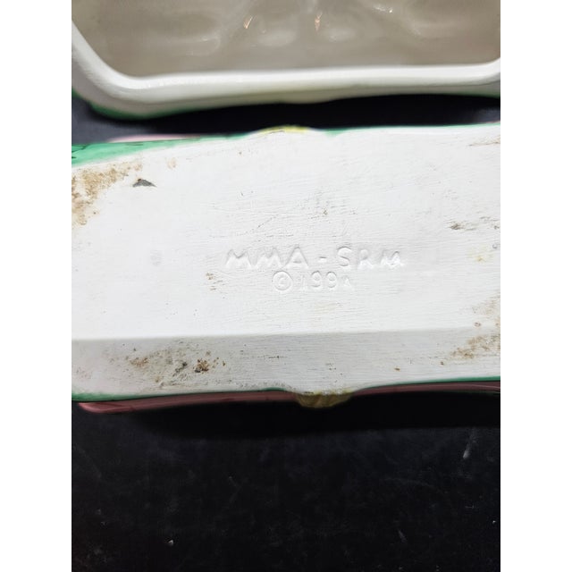 Vintage Collectible Ceramic Trinket Box, Metropolitan Museum of Art Creation