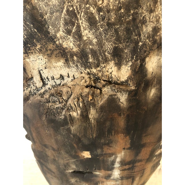 Large Giltwood Thai Goddess Sculpture For Sale In Philadelphia - Image 6 of 11