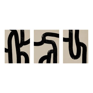 Contemporary Abstract Giclee Prints - Set of 3 For Sale