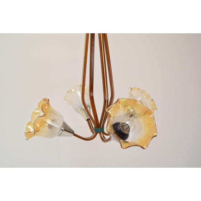 Mid-Century Chandelier, 1960´s For Sale - Image 10 of 18