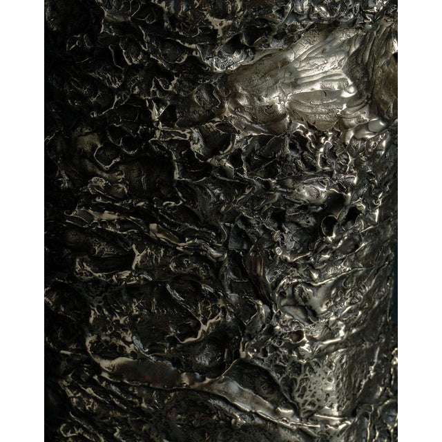 Omnia Vanitas Vanité 12 Candelabra in Patinated Cast Bronze by William Guillon For Sale - Image 4 of 14