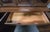 Brown Mid-Century Modern 2 Piece Walnut Hutch by Broyhill Brasilia For Sale - Image 8 of 11
