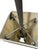 Brutalist Iron Pendant Lamp With Gold Leaf Accent For Sale In Palm Springs - Image 6 of 8
