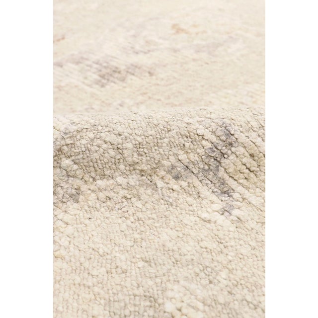 Oushak Wool Camel Area Rug, 9' 3'' X 12' 3'' For Sale - Image 4 of 7