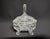 Hollywood Regency Lidded Cut Crystal Candy Dish For Sale - Image 3 of 9
