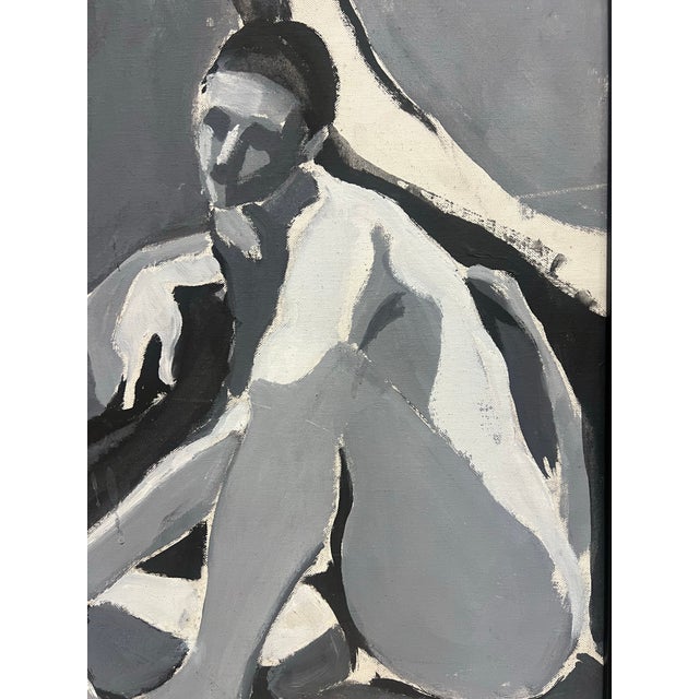 Late 20th Century Vintage Barbara Yeterian ( Armenian American) Male Nude For Sale - Image 5 of 7