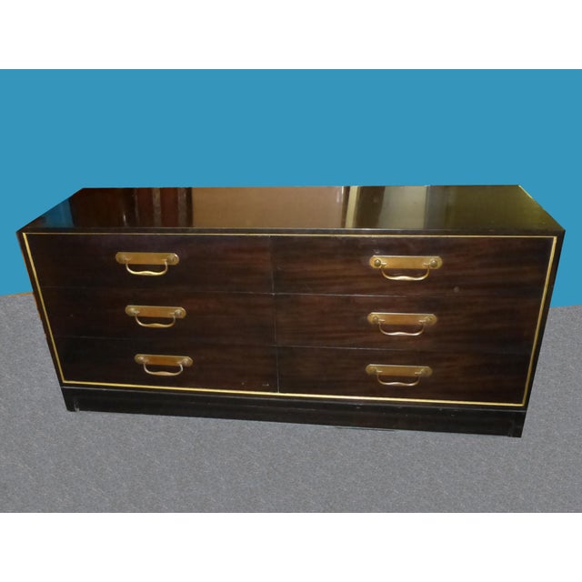 1970s Vintage Henredon Six Drawer Dresser Chairish