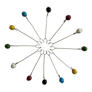 Vintage Multicolor Cocktail Skewers, Set/12 For Sale