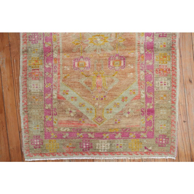 Antique Zabihi Collection Turkish Ghiordes Rug - 2'6" x 3'4" For Sale - Image 4 of 8