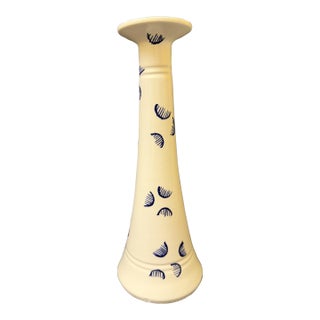 Vintage Este Ceramiche for Tiffany & Co. Italian Majolica Candlestick Holder For Sale