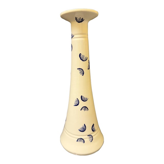 Vintage Este Ceramiche for Tiffany & Co. Italian Majolica Candlestick Holder For Sale