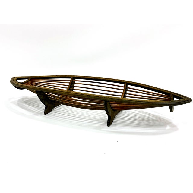 Mid-Century Large Wooden Fruit Basket, 1960s For Sale - Image 9 of 14