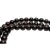 Dark Brown Wood Grain 108 Beads Hand Rosary Praying Chain For Sale - Image 4 of 6