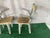 Tan Set of Four Faux Bois Garden Chairs For Sale - Image 8 of 14
