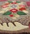 Textile Antique American Hooked Floral Rug With Multi Colors Light Brown, Green, Yellow For Sale - Image 7 of 8
