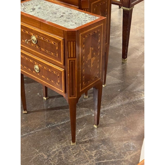 Wood Pair of 19th Century Italian Side Tables For Sale - Image 7 of 9