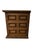 Wood Mid 20th Century Mexican Wooden Tabletop Chest by Artes De Mexico Internacionales For Sale - Image 7 of 10
