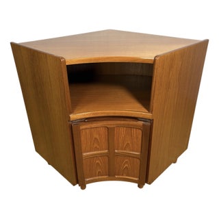 Mid-Century Modern Teak Corner Cabinet from Nathan, 1960s For Sale