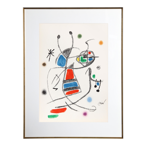Maravillas Con Variaciones Acrosticas en El Jardin De Miro (Number 10), Lithograph by Joan Miro