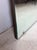 Mid Century Modern Long Rectangular Wall Mirror With Beveled Edge and Brass Accents For Sale - Image 12 of 18