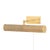 Metal Mitzi Holly 16.25 in. 2 Light Picture Light in Aged Brass and Grasscloth Finish For Sale - Image 7 of 7