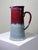 Large Flamed Oxblood Glazed Stoneware Art Jug by Michel Goldstyn for Lévéjac, 1990s For Sale - Image 4 of 15