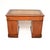 Late 19th Century Antique Victorian Walnut Leather Top Pedestal Desk, 1890 For Sale - Image 5 of 11