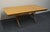 BAUMRITTER Solid Birch MCM Mid-Century Modern 84" Trestle Dining Table 30" High 60" Wide 40" Deep 2 Leaves: 12" Wide Each...