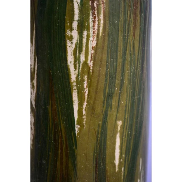 Bitossi Mid-Century Enamel Ceramic Vase by Bitossi for Raymor For Sale - Image 4 of 5