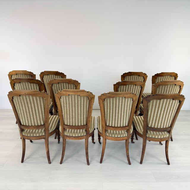 J. Warin Meubles Dining Chairs - Set of 12 For Sale In New York - Image 6 of 15