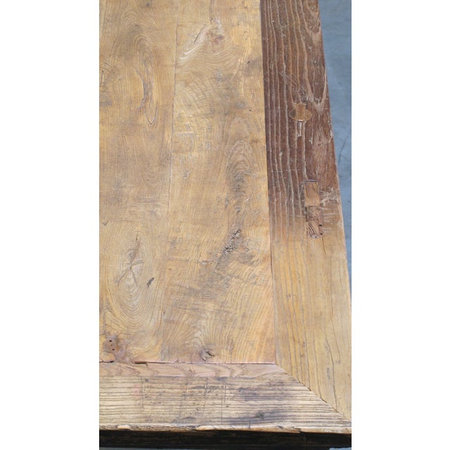 86" Long Antique Chinese Painting Table For Sale - Image 13 of 14
