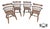 Vtg. Set of Four Ethan Allen Heirloom Nutmeg Maple Windsor Dining Chairs For Sale