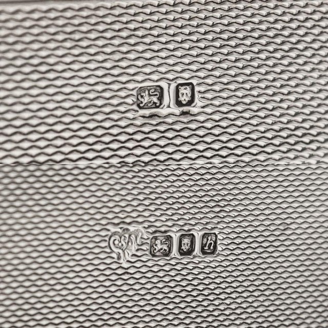 20th Century Silver Cigar Box from C J Vander Ltd, London, 1963 For Sale - Image 14 of 15