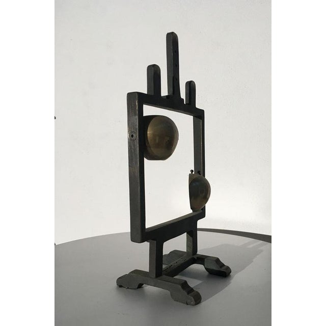 Vanni Viviani, Easel with Two Half Apples, 1976, Bronze For Sale - Image 6 of 18