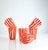 Contemporary Ribes Collectable Glasses from Mariana Iskra, Set of 6 For Sale - Image 3 of 8