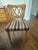 A beautiful and increasingly hard-to-find matching Heywood-Wakefield dining set from the 1950s, finished in the company’s...