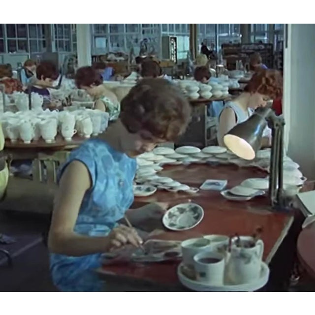 Ceramic Elegant Wedgwood Napoleon Ivy Pitcher Duo - Imperial Heritage in Porcelain For Sale - Image 7 of 10