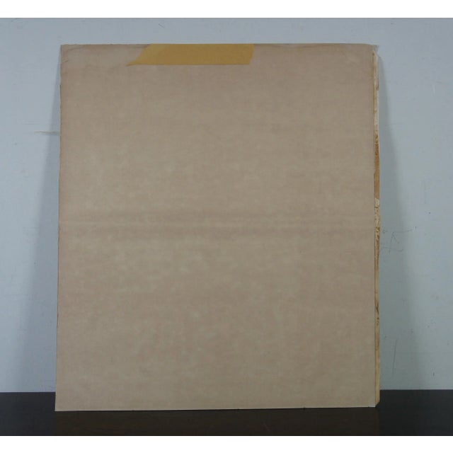 19th Century Polychrome Colored Engraving Johan Ottaviani Logge Di Rafaele Nel Vaticano For Sale - Image 4 of 13