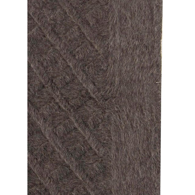 Early 21st Century Taurus Collection Modern Geometric Goat Hair Rug by Doris Leslie Blau For Sale - Image 5 of 8