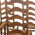 Set of 6 French Provincial Ladderback Dining Chairs With Rush Seats, Oak, Mid-Century For Sale In San Francisco - Image 6 of 18