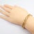 Metal Authentic Vintage Tiffany & Co. Yellow Gold Basket Weave Bracelet For Sale - Image 7 of 8