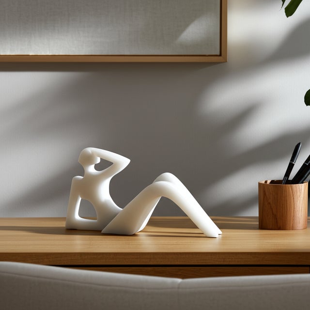 Reclining Nude Sculpture For Sale - Image 11 of 11