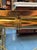 Pair of Jansen Style Brass Bamboo Form and Glass Side Tables For Sale - Image 4 of 6