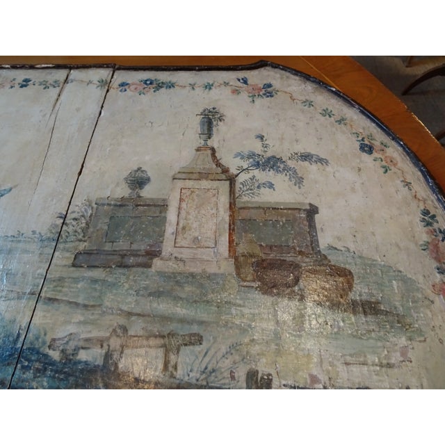 White 18th Century Italian Chinoiserie Architectural Panel For Sale - Image 8 of 11