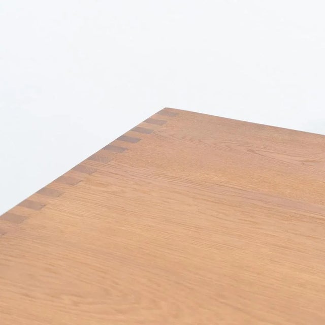 Solid Oak Dining Table from Dada Est. For Sale - Image 6 of 17