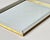 Gold Wall Mirror Framed with Beveled Mirror Glass For Sale - Image 8 of 11
