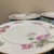 Boho Chic Vintage Noritake "Rosa" Fine China Dinner Plates #5460 Set of 4, Pink Roses Gold Trim For Sale - Image 3 of 6